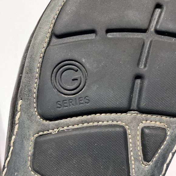 Cole Haan G Series Nike Air Men’s Black Leather Loafers Slippers Driving Shoes. - Picture 11 of 12